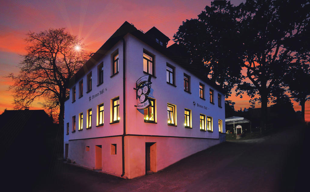 Landhotel Weisses Roess'L Adorf Exterior photo